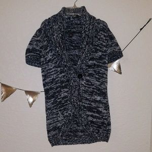 Rabbit Hair Short Sleeve Sweater